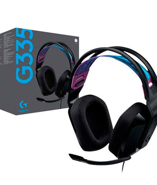 AURICULAR C/MICROFONO LOGITECH G335 BLACK NEGRO 981-000977