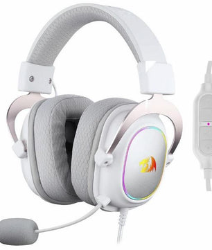 AURICULAR REDRAGON ZEUS X H510 BLANCO RGB