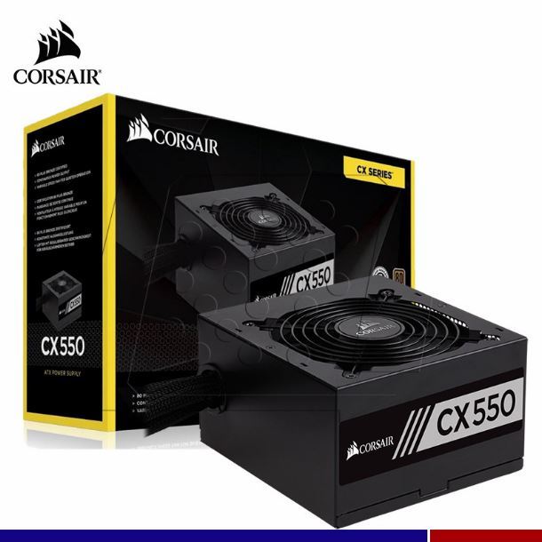 FUENTE 550W 80 PLUS BRONZE CORSAIR CX550
