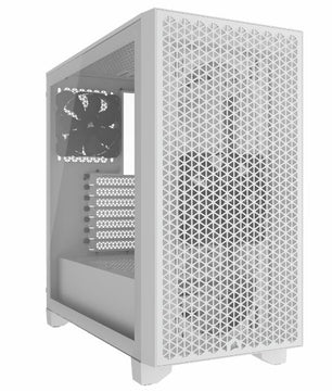 GABINETE CORSAIR 3000D AIRFLOW TG 2FAN WHITE
