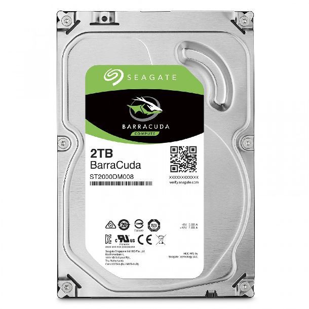 HD HDD 2TB SEAGATE BARRACUDA SATA III 3.5