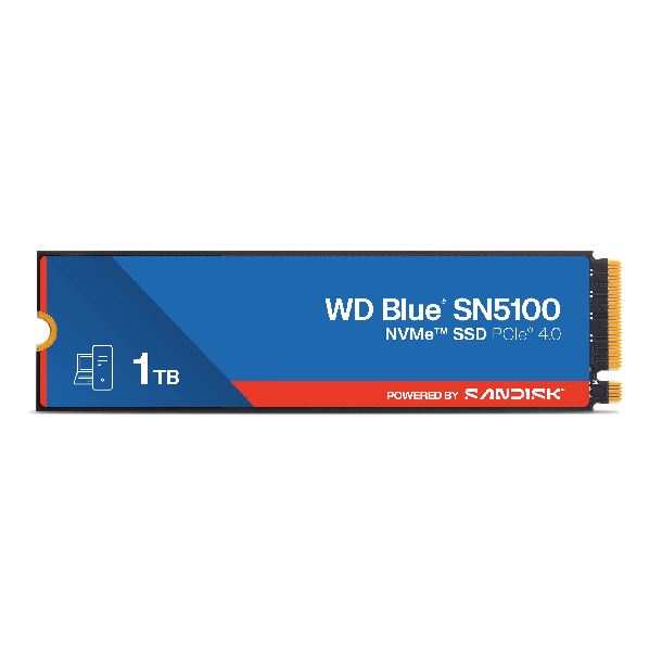 HD SSD 1TB WD BLUE SN5100 M.2 NVME GEN4 7100MBS 2280