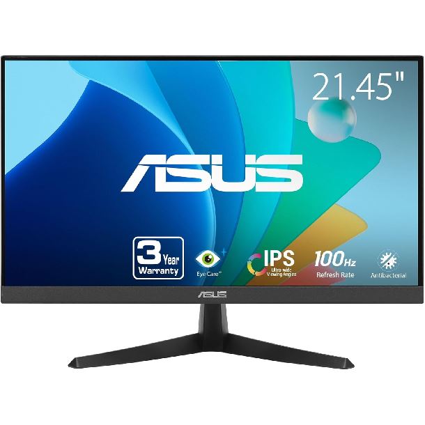 MONITOR 22 ASUS VY229HF IPS FHD 100HZ 1MS HDMI VGA