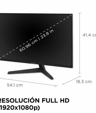 MONITOR GAMER 24" VIEWSONIC VX2429 IPS FHD 200HZ 1MS HDMI DP