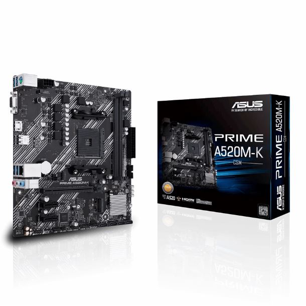 MOTHER ASUS PRIME A520M-K CSM DDR4 AM4