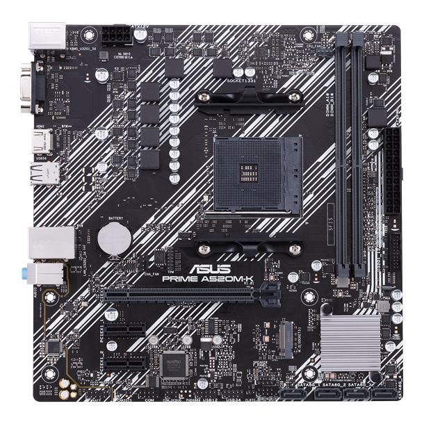 MOTHER ASUS PRIME A520M-K CSM DDR4 AM4