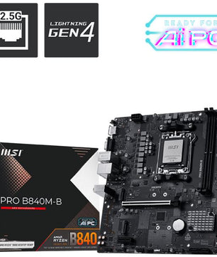 MOTHER MSI PRO B840M-B DDR5 AM5
