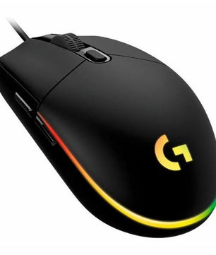 MOUSE LOGITECH G203 GAMING LIGHTSYNC BLACK 910-005793
