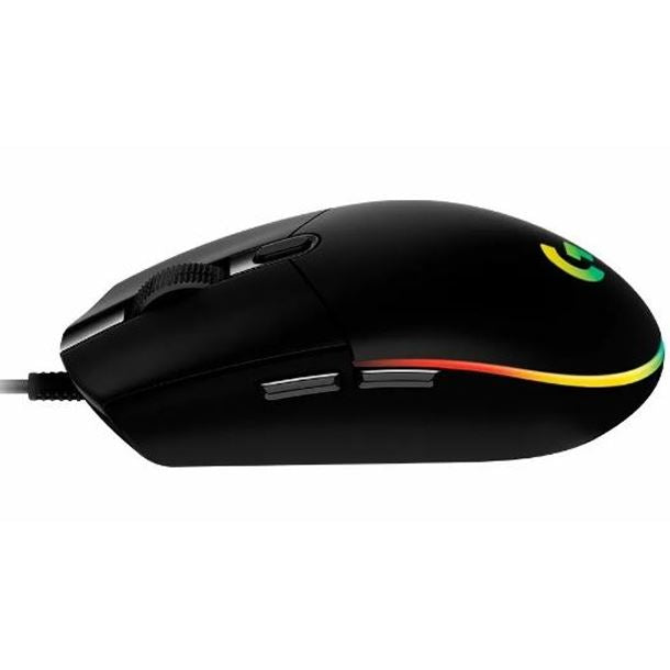 MOUSE LOGITECH G203 GAMING LIGHTSYNC BLACK 910-005793