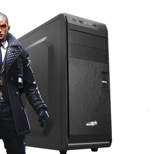 PC GAMER AMD RYZEN 5 5500+A520+16GB+1TB NVME+RADEON 7600+GABINETE GAMER