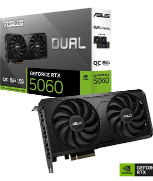 PLACA DE VIDEO GeForce RTX 5060 8GB ASUS DUAL EVO OC EDITION