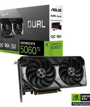 PLACA DE VIDEO GeForce RTX 5060 TI 8GB ASUS DUAL OC EDITION