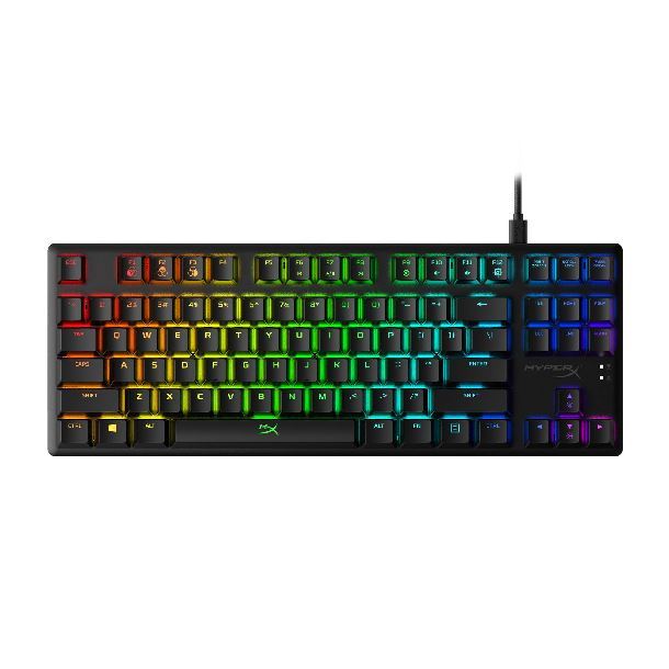 TECLADO HYPERX ALLOY ORIGINS CORE TKL HX RED SW ENGLISH 4P5P3AA